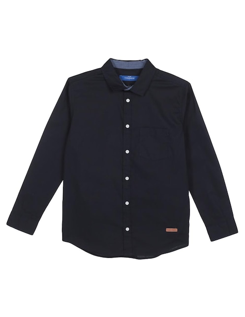 Camisa casual Weekend de algodón manga larga para niño