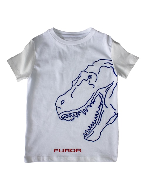 Playera Furor manga corta para niño