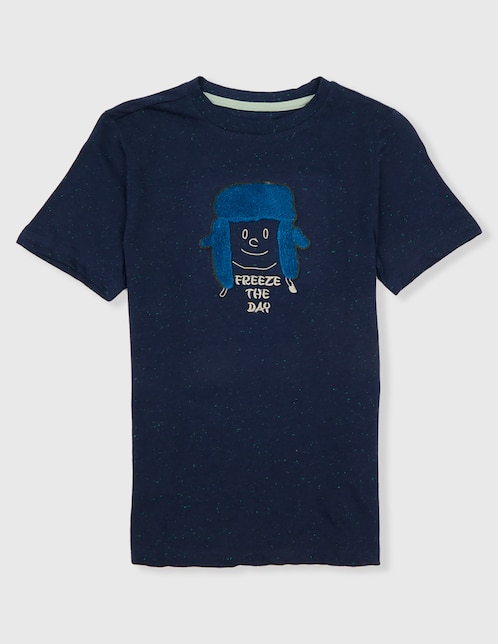 Playera Weekend manga corta para niño