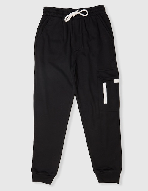 PANTS WEEKEND, 6, NEGRO WKNO25611-10