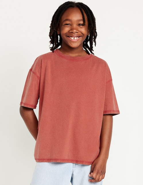 Playera Old Navy manga corta para niño