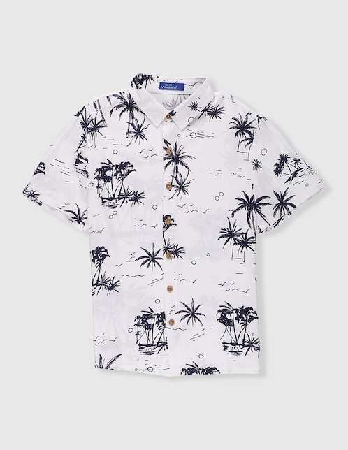 Camisa casual manga corta para niño 1