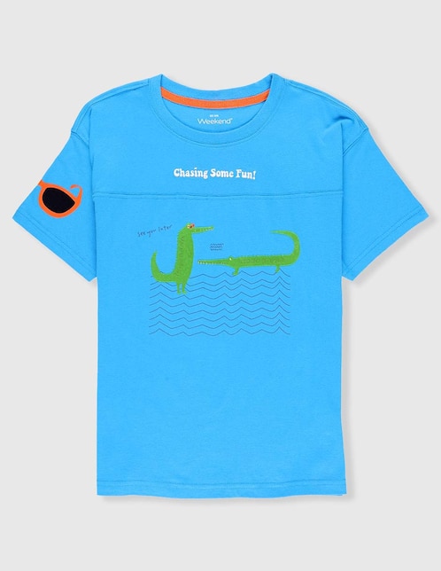 PLAYERA WEEKEND, 10, MALIBU M CORTA WKN