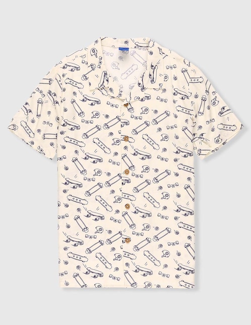 Camisa casual Weekend manga corta para niño