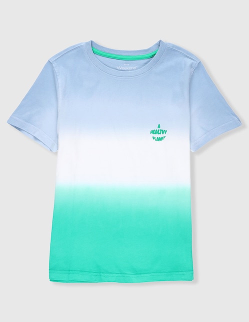 Playera Weekend manga corta para niño