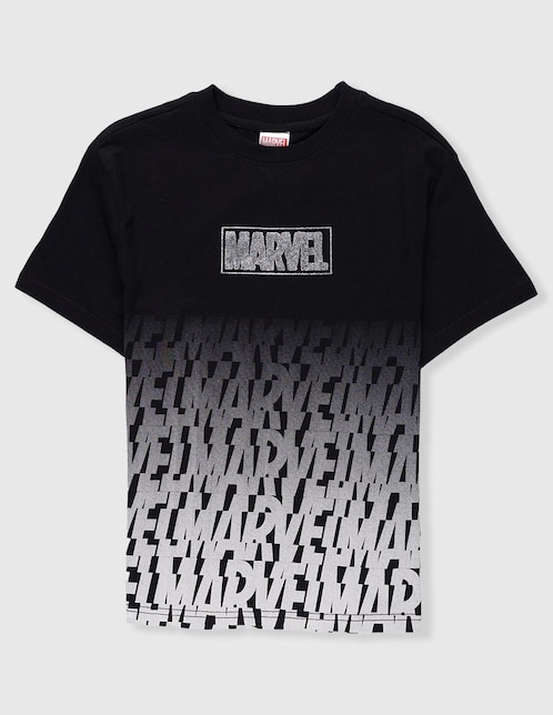 Playera Marvel DTR manga corta para niño