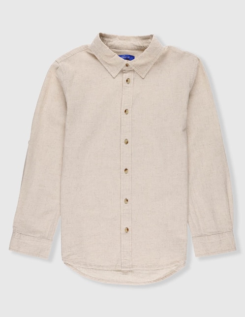 Camisa casual Weekend de algodón manga larga para niño