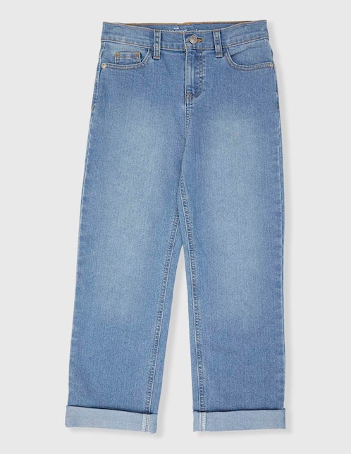 Jeans straight Weekend deslavado para niño