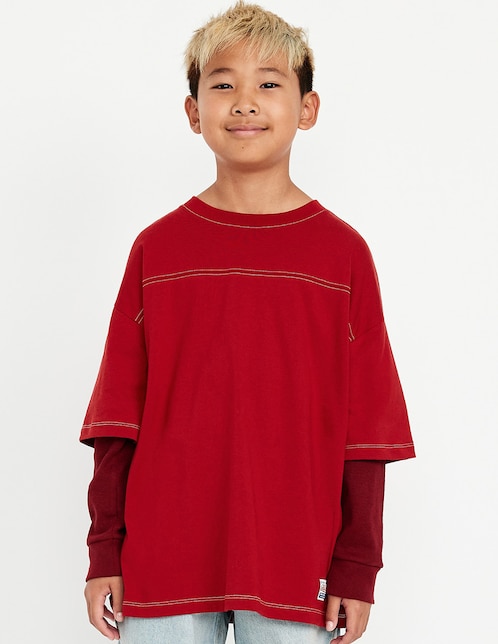 Playera manga larga para niño 1