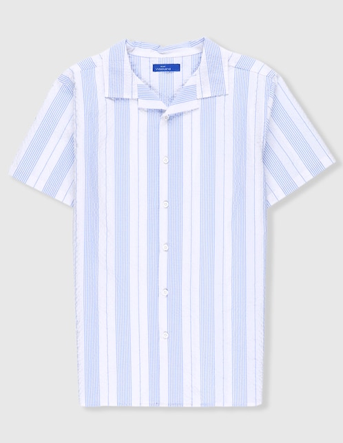 Camisa casual Weekend de algodón manga corta para niño
