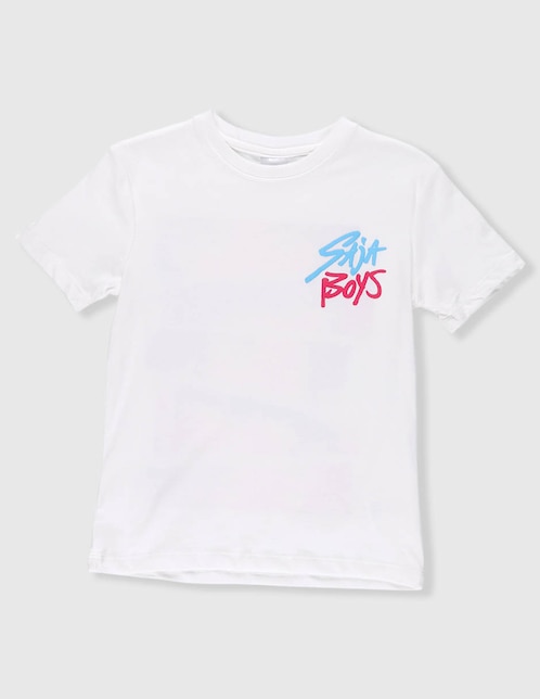 Playera Saja Boys Kpop Demon Hunters manga corta para niño 1