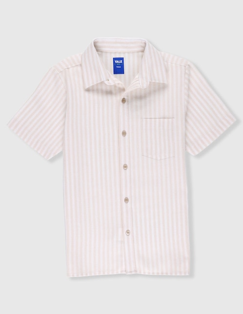 Camisa casual Yale manga corta para niño