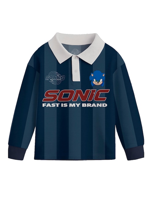 Playera Tycoon manga larga para niño