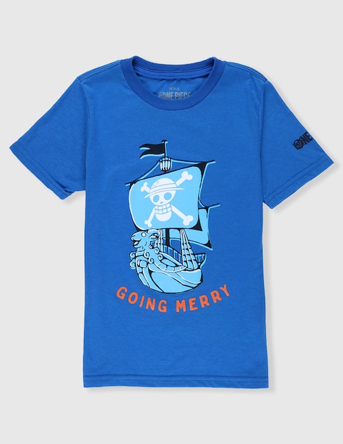 Playera Panaderia One Piece manga corta para niño
