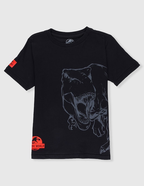 Playera Jurassic World manga corta para niño 1