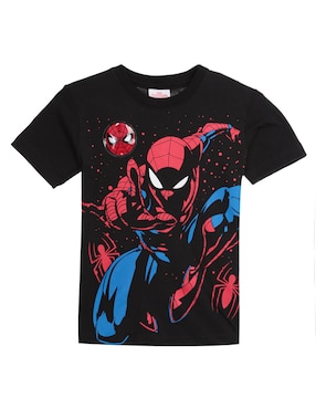 Playera Marvel manga corta para niño