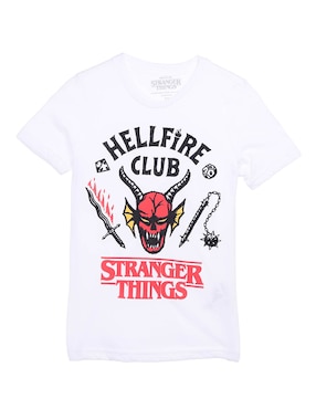 Playera Netflix manga corta para niño