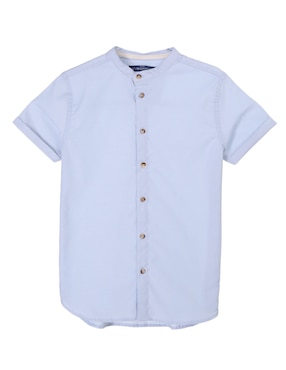 Camisa casual Weekend de algodón manga corta para niño