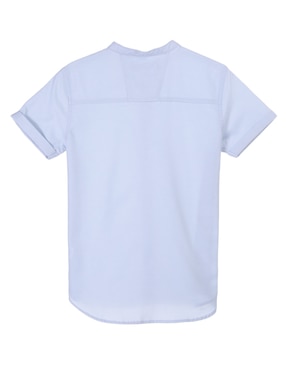 Camisa casual Weekend de algodón manga corta para niño