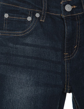 Jeans slim Levi´s 511 lavado obscuro para niño