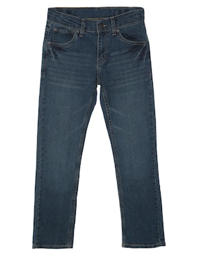 Jeans slim Levi's lavado obscuro para niño