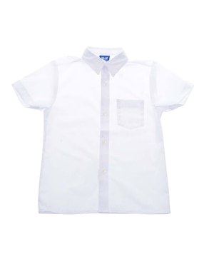 Camisa Casual Yale De Poliéster Manga Corta Para Niño