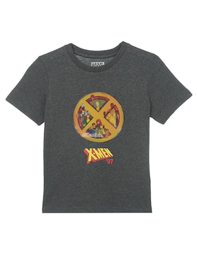 Playera Marvel Manga Corta Para Niño