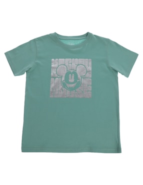 Playera Disney Dtr Manga Corta Para Niño