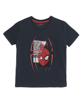 Playera Marvel Dtr Manga Corta Para Niño