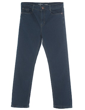 Jeans straight Weekend lavado obscuro para niño