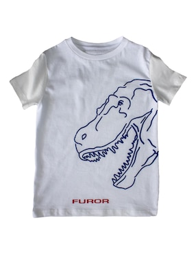 Playera Furor manga corta para niño