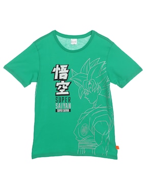 Playera Manga Corta Para Niño