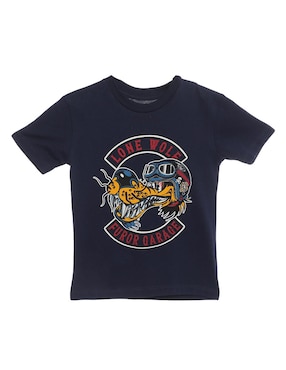 Playera Furor Manga Corta Para Niño