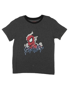 Playera Disney DTR Marvel Manga Corta Para Niño