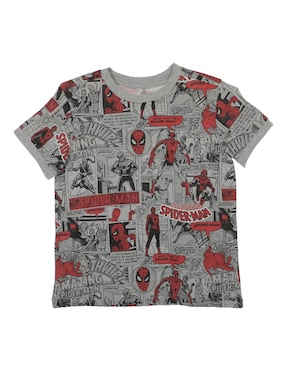 Playera Disney DTR Marvel Manga Corta Para Niño