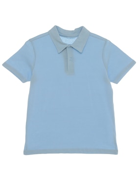 Playera Tipo Polo Weekend De Algodón Para Niño