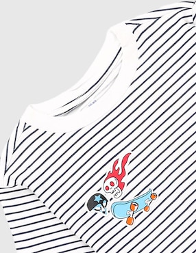 Playera Weekend manga corta para niño