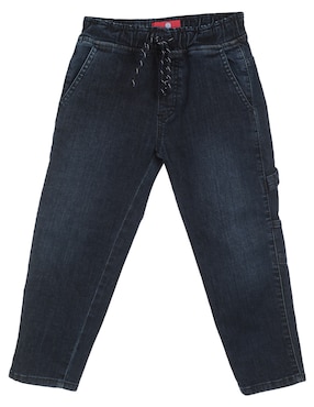 Jeans straight Furor deslavado para niño