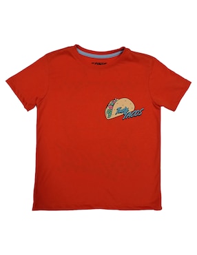 Playera Sonic Manga Corta Para Niño