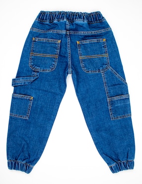 Jeans jogger straight Furor deslavado para niño