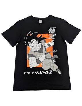 Playera Dragon Ball Z Manga Corta Para Niño