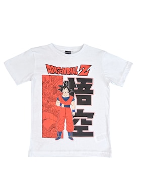 Playera Dragon Ball Manga Corta Para Niño