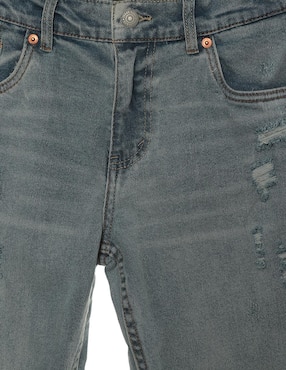 Jeans straight Levi's lavado obscuro para niño
