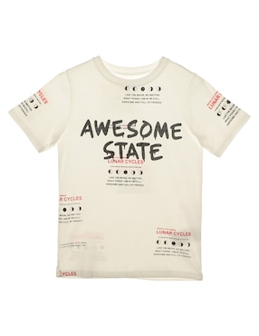 Playera Weekend manga corta unisex