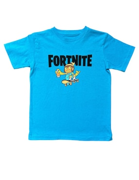 Playera Fornite Manga Corta Para Niño