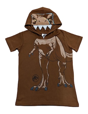 Playera Jurassic World Manga Corta Para Niño