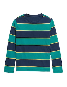 Playera Old Navy Manga Larga Para Niño