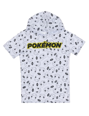 Playera Pokemon Manga Corta Para Niño