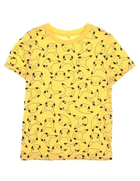 Playera Pokemón Manga Corta Para Niño