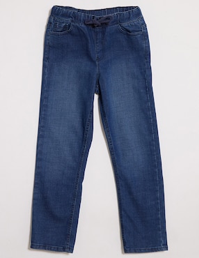 Jeans straight Weekend deslavado para niño